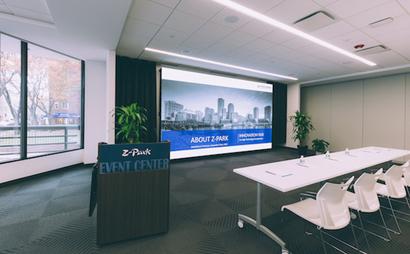 5145 Sq. Ft. Event Space- Full AV System 5145 Sq. Ft. Event Space- Full AV System
