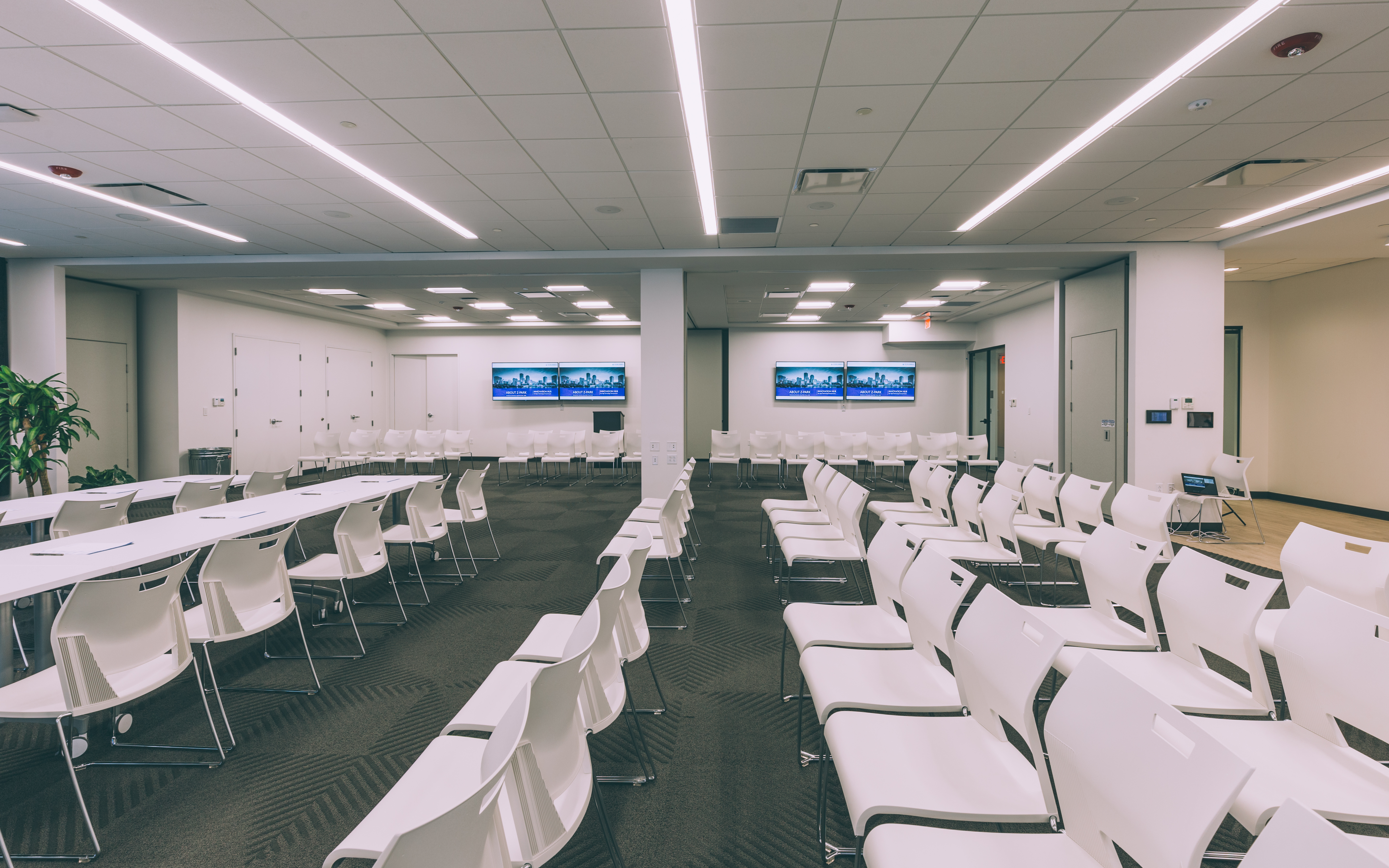 5145 Sq. Ft. Event Space- Full AV System 5145 Sq. Ft. Event Space- Full AV System