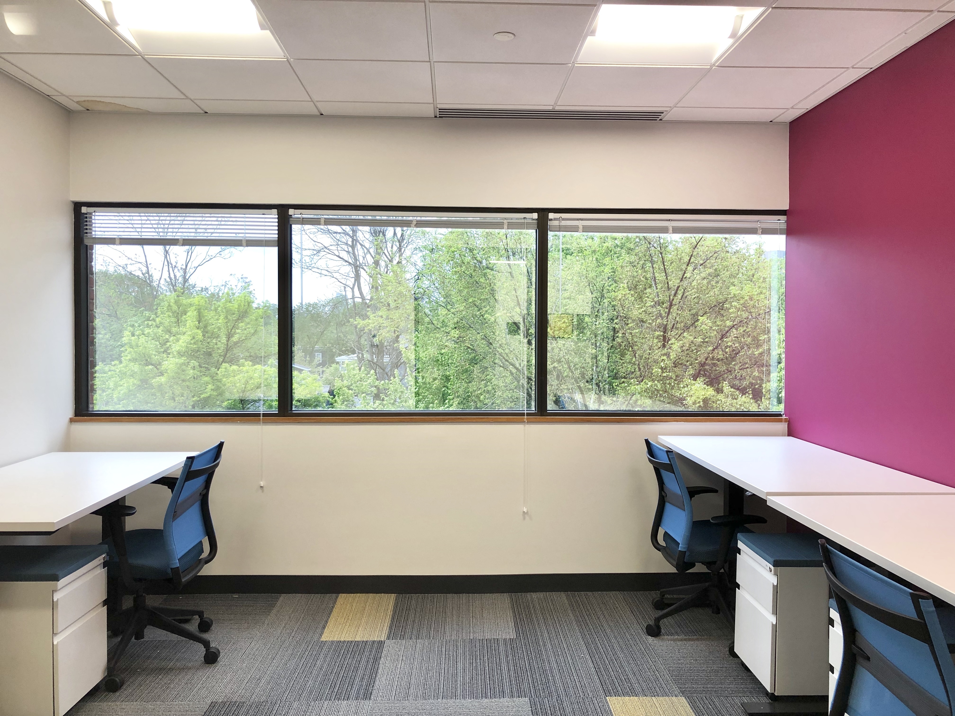 4 Desks Private Office