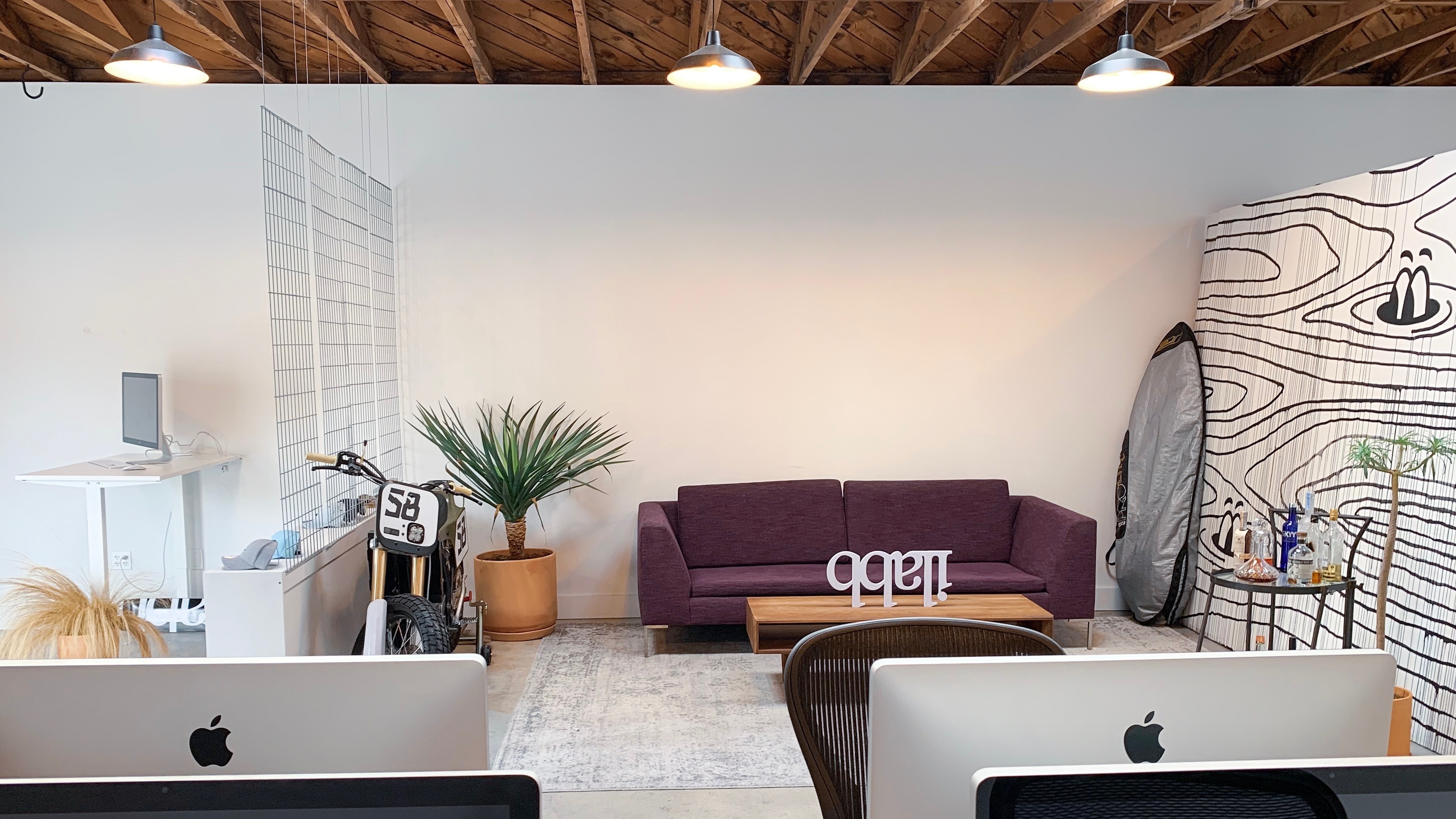 Desk at Creative Office