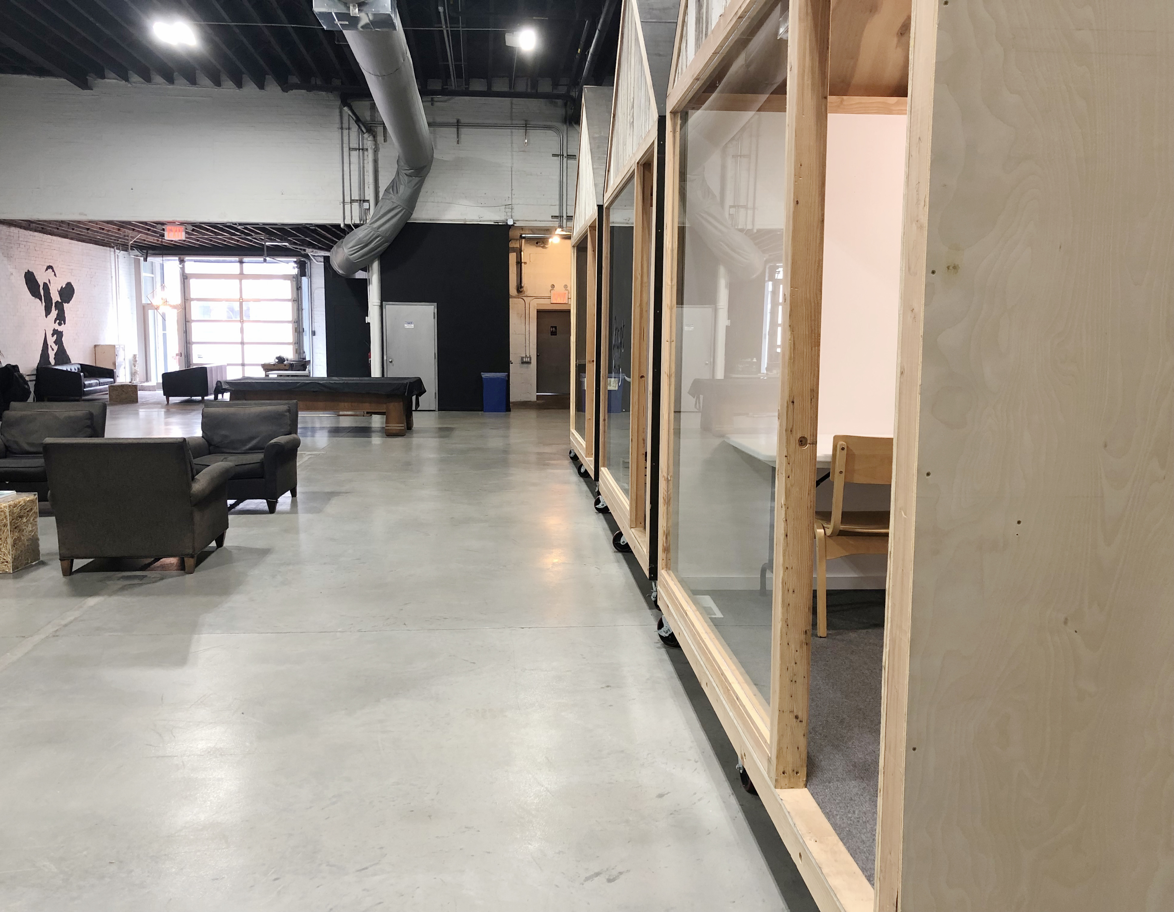 Private Offices for up to 5 persons (120 sq ft)  Private Offices for up to 5 persons (120 sq ft)