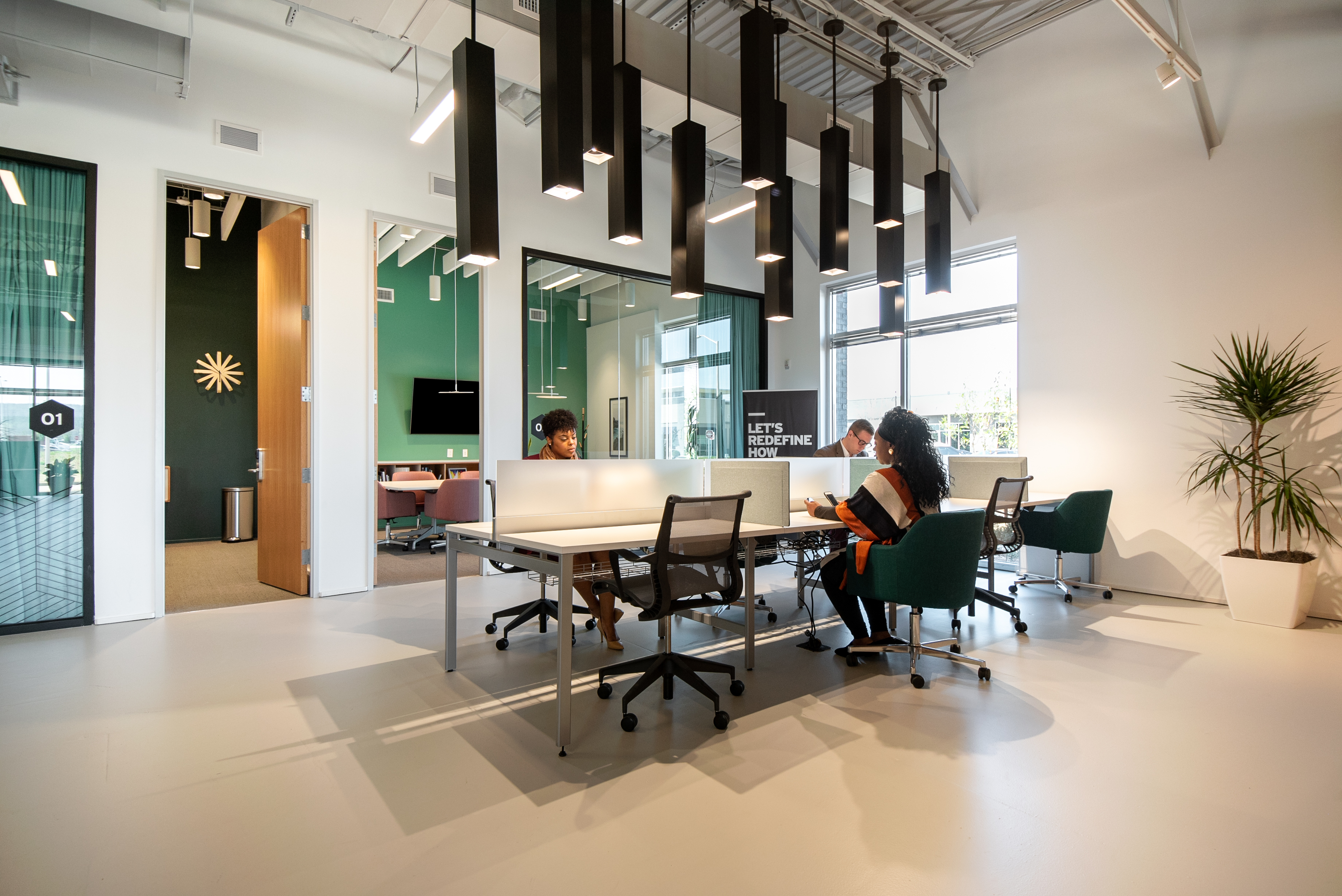 Hot desk with anything you need! BOOK NOW!