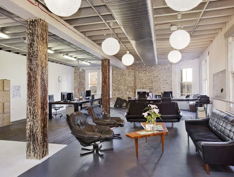 Large open table desks 