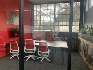 Industrial Open Floor Plan CoWorking Space