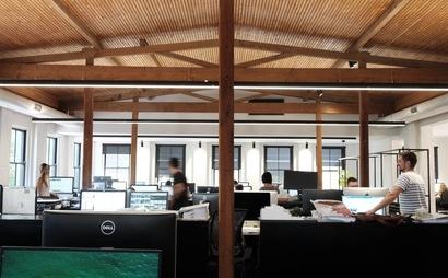 Architecturally renovated warehouse office Architecturally renovated warehouse office