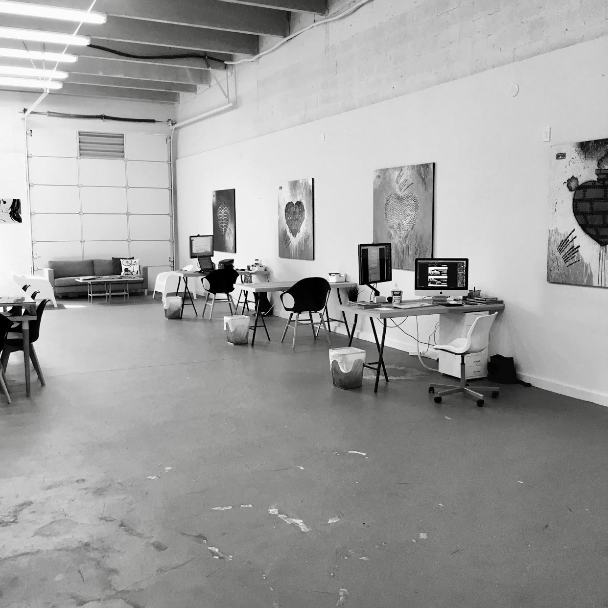 Creative work & meeting space. Creative work & meeting space.