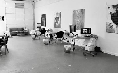 Creative work & meeting space. Creative work & meeting space.