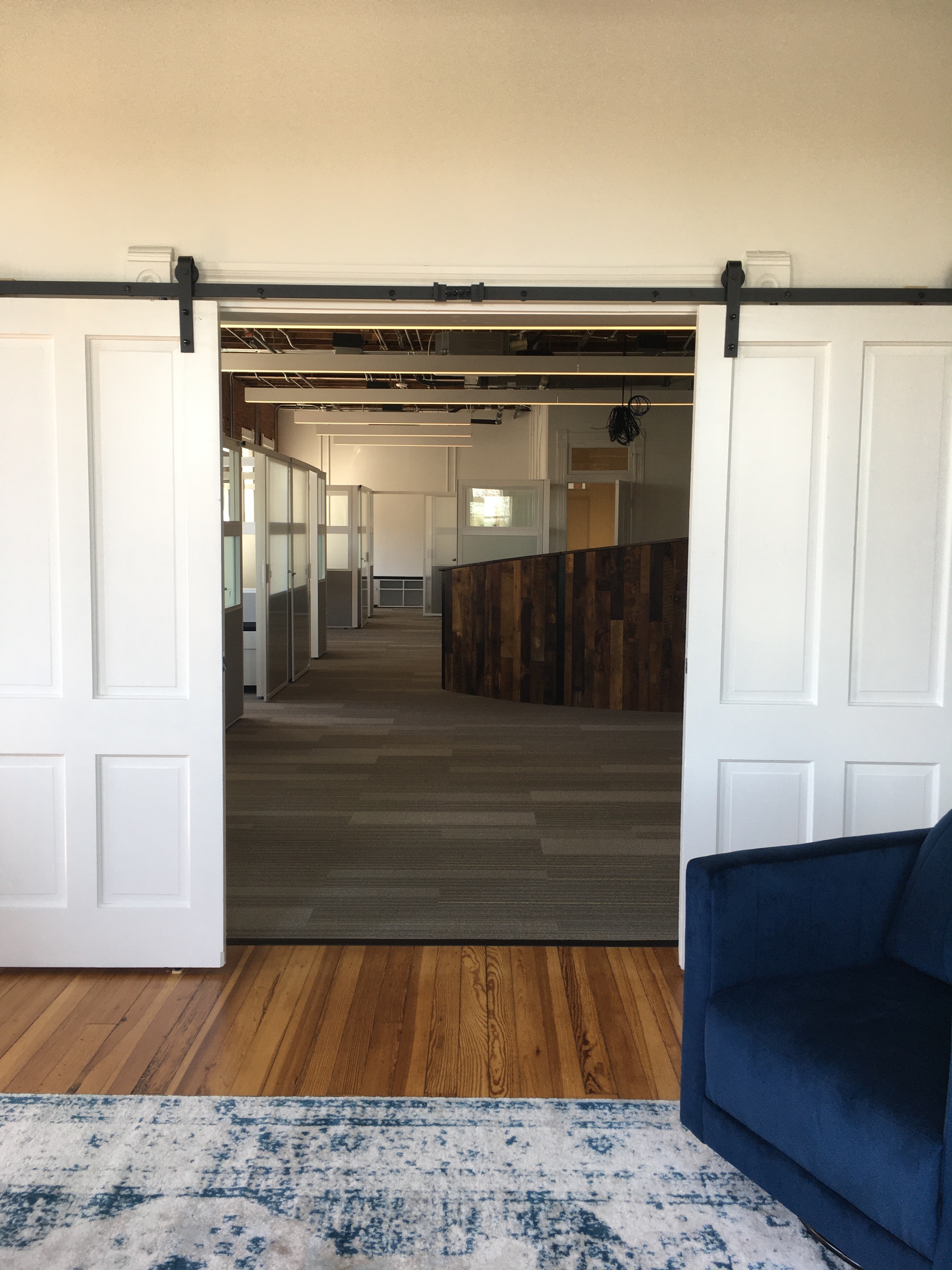 Single Occupant Deluxe Semi-Private Office.