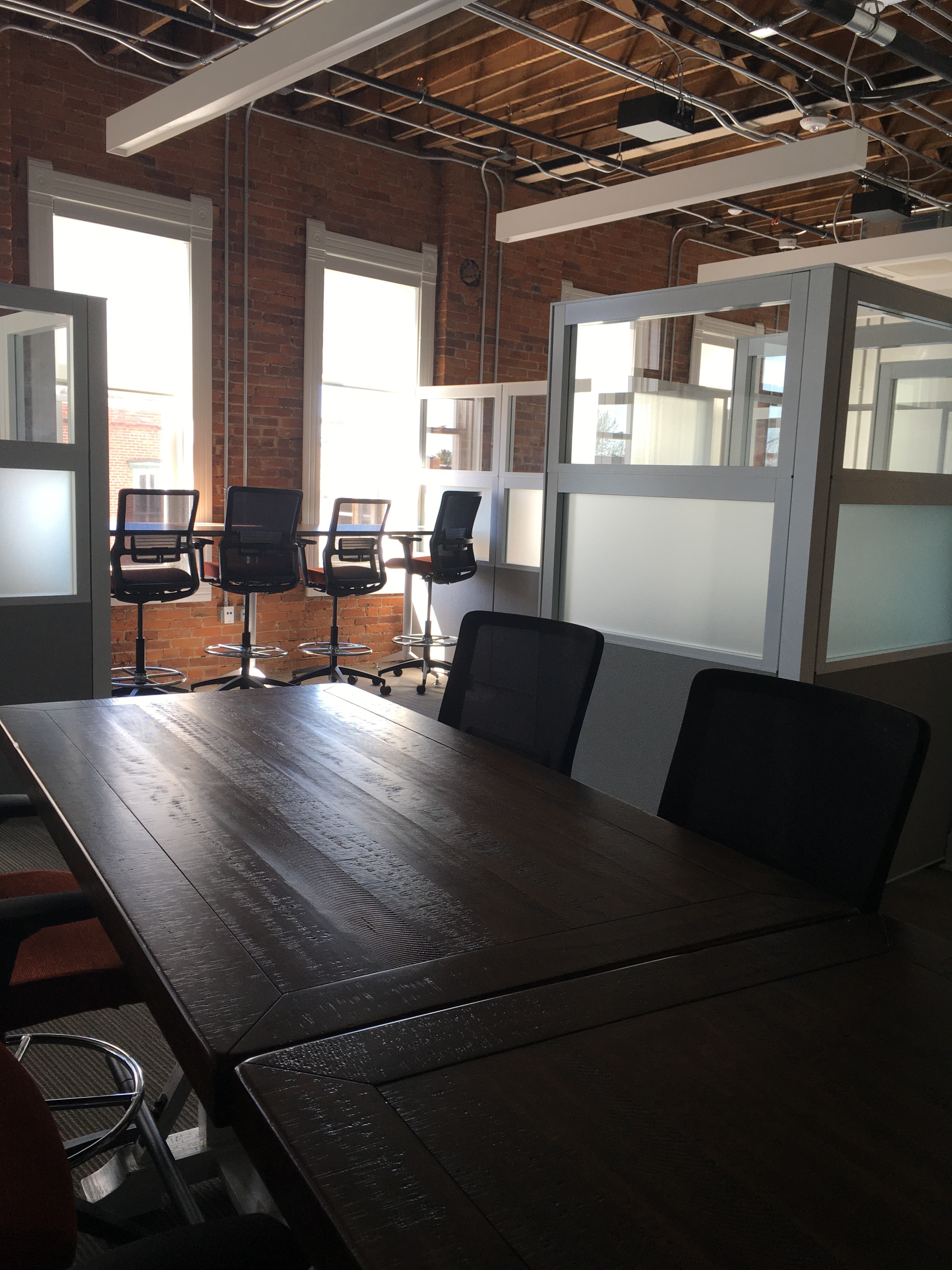 Single Occupant Deluxe Semi-Private Office.