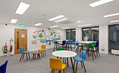 Large and bright working space in Holborn with meeting room access. Large and bright working space in Holborn with meeting room access.