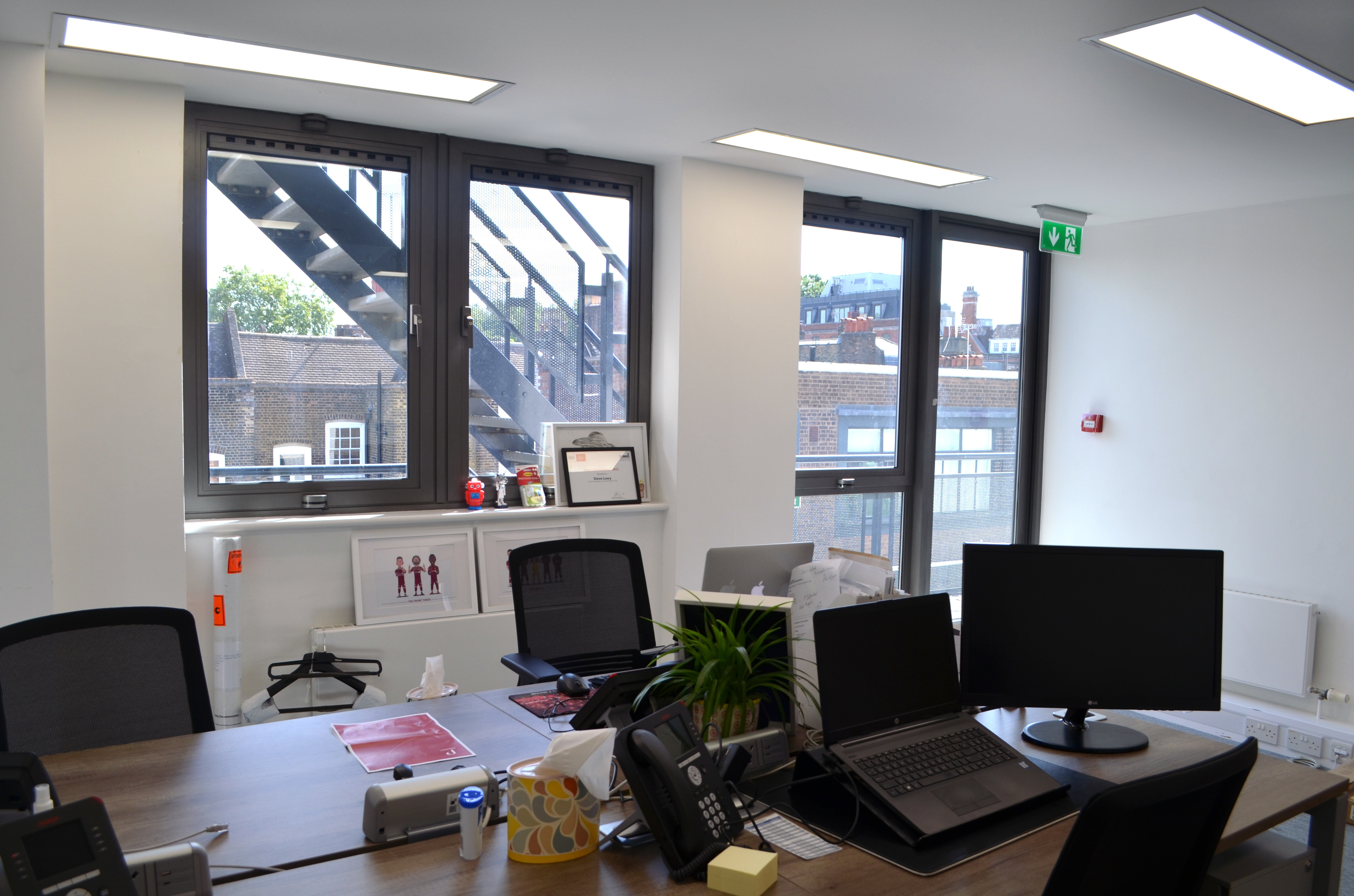 Lovely 4 person office with access to balcony