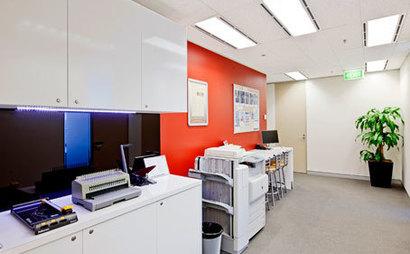 Work your way in a private office for five. Work your way in a private office for five.