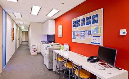 Work your way in a private office for five. Work your way in a private office for five.