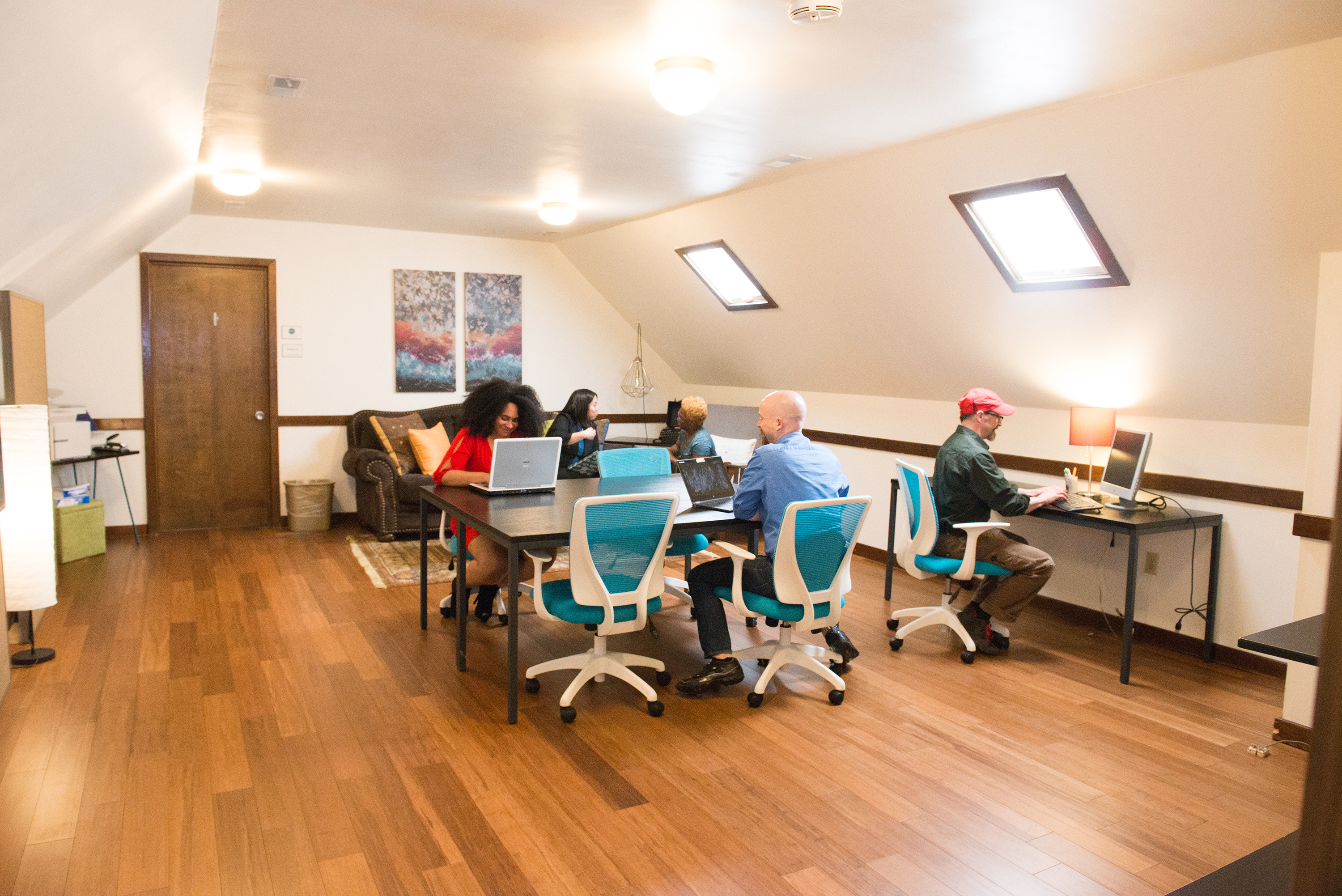 Socially Distant & Sanitized Coworking Spaces