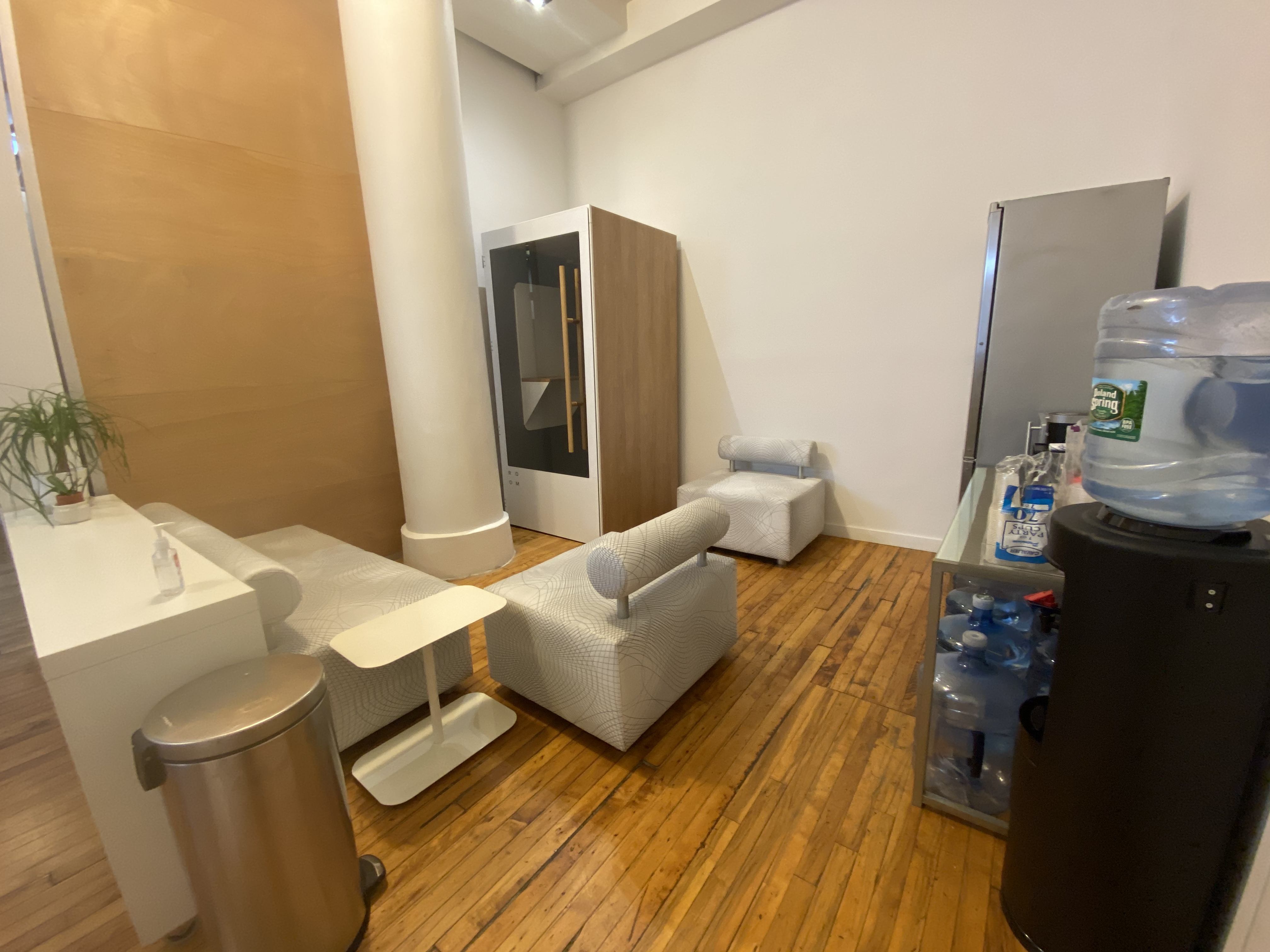 Private Office 2 with large windows (easily accommodates 3-4 people) 