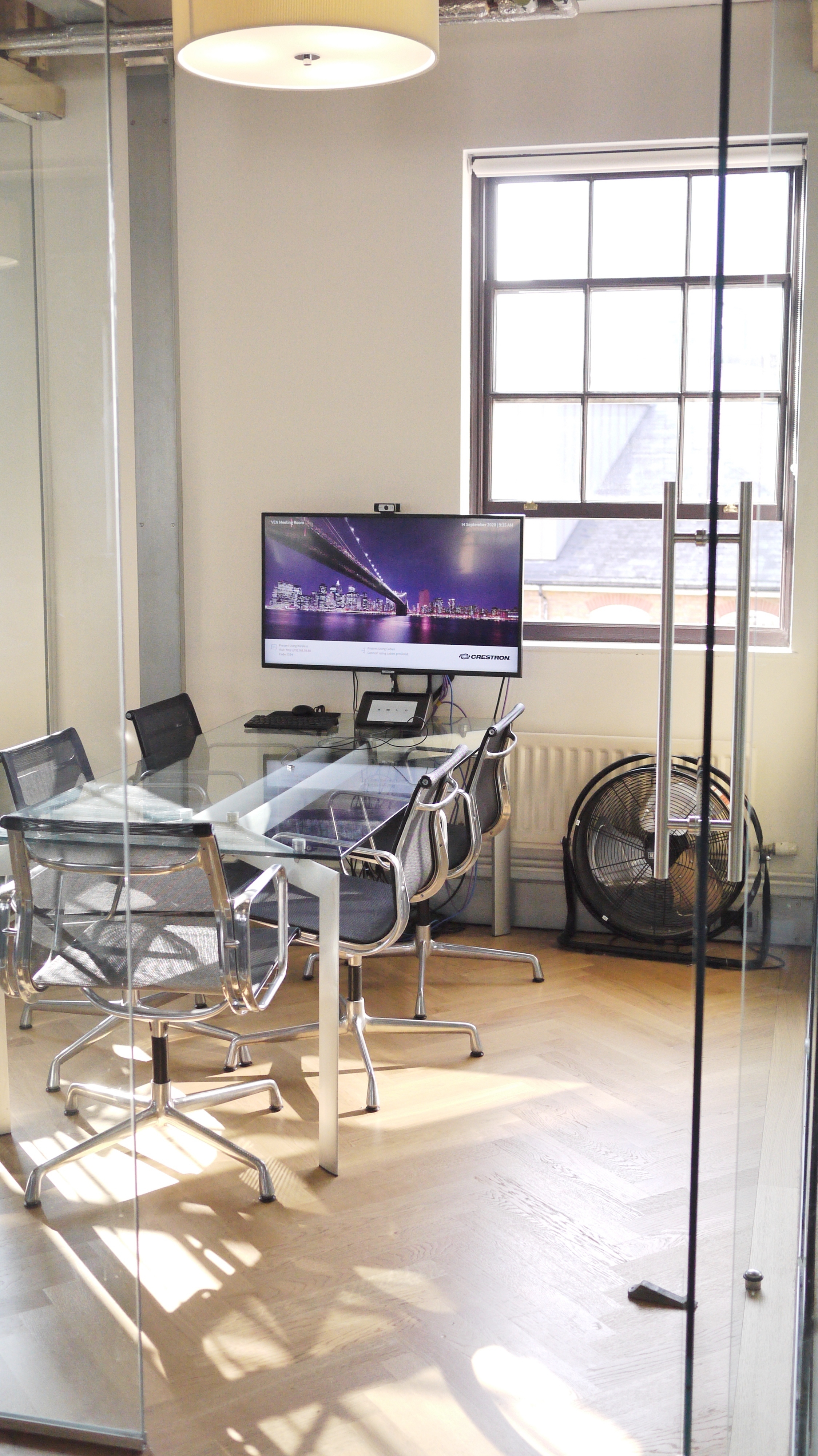 10-12 Desks on Rivington Street, South facing uninterrupted daylight, Event space/hi-tech conferencing, Vitra furnished throughout