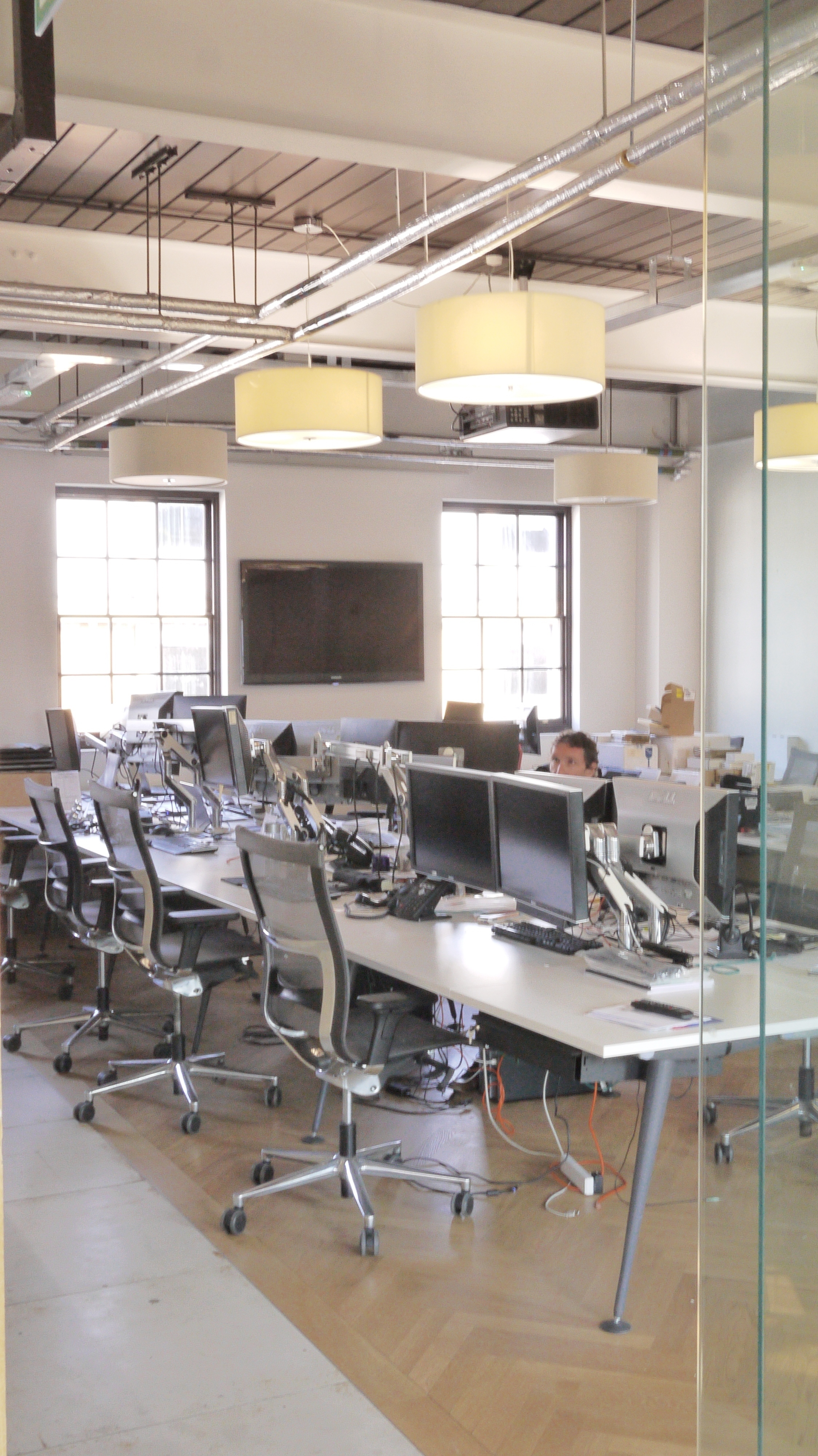 10-12 Desks on Rivington Street, South facing uninterrupted daylight, Event space/hi-tech conferencing, Vitra furnished throughout