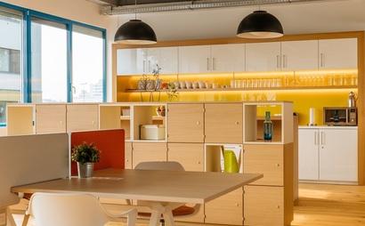 Work your way in einem Privatbüro für fünf Personen Work your way in einem Privatbüro für fünf Personen