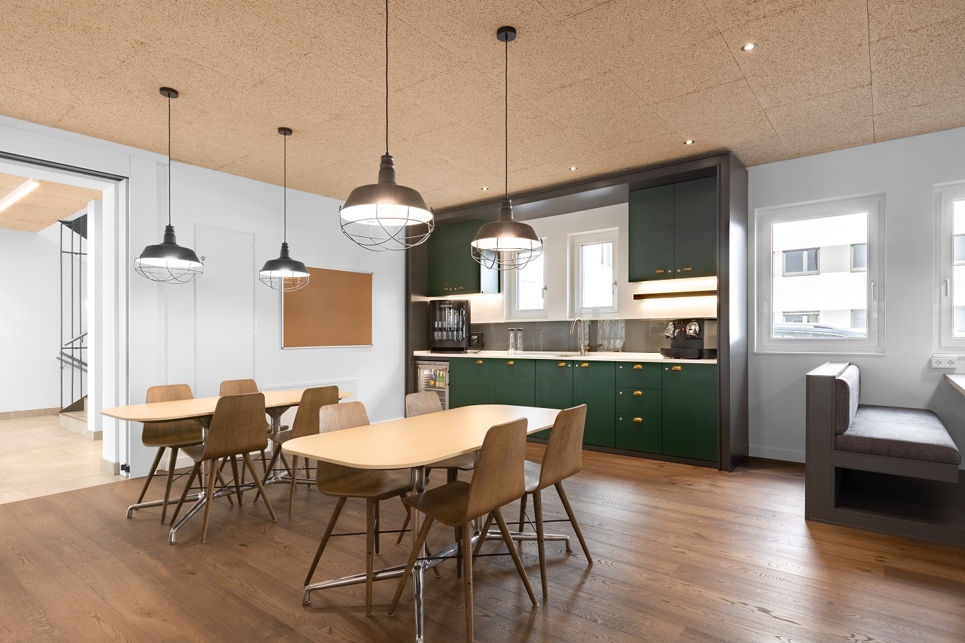 Zugang zu Büroräumen je nach Bedarf