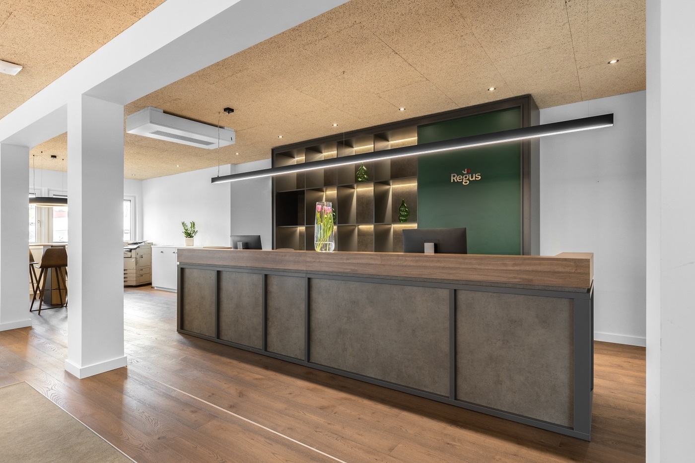 Zugang zu Büroräumen je nach Bedarf