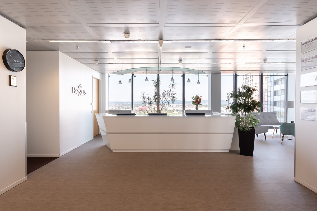 Zugang zu Büroräumen je nach Bedarf