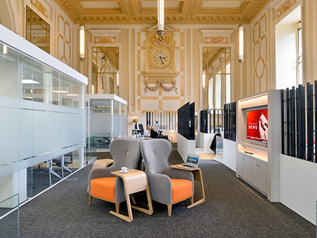 Werk vanaf een professionele werkplek bij u in de buurt