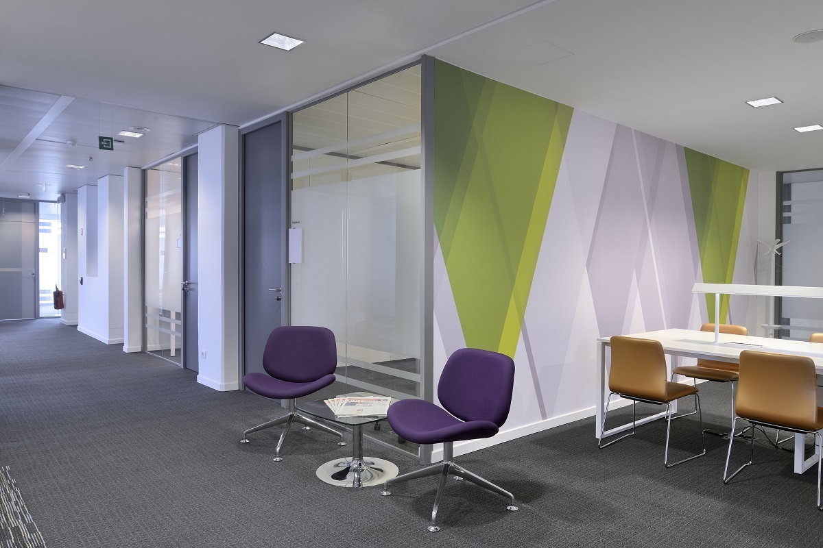 Werk zoals u dat wilt in een privékantoor voor vijf