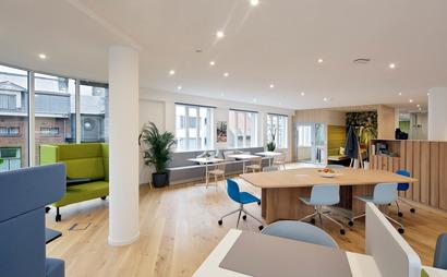 Werk zoals u dat wilt in een privékantoor voor drie Werk zoals u dat wilt in een privékantoor voor drie