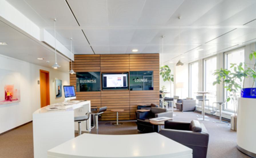 Arbeiten in der Business Lounge - Frankfurt Alte Oper, An der Welle 4