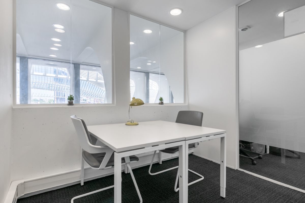 Werk zoals u dat wilt in een privékantoor voor u alleen