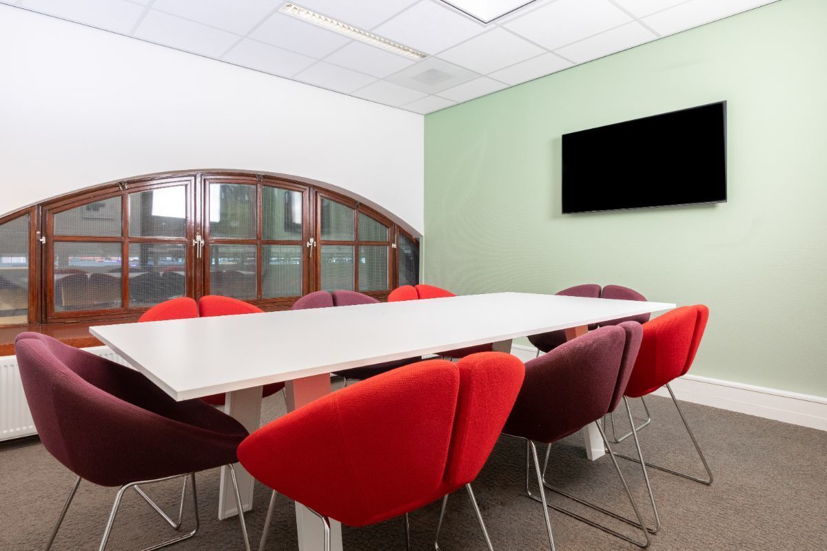 Work your way in een privékantoor voor drie