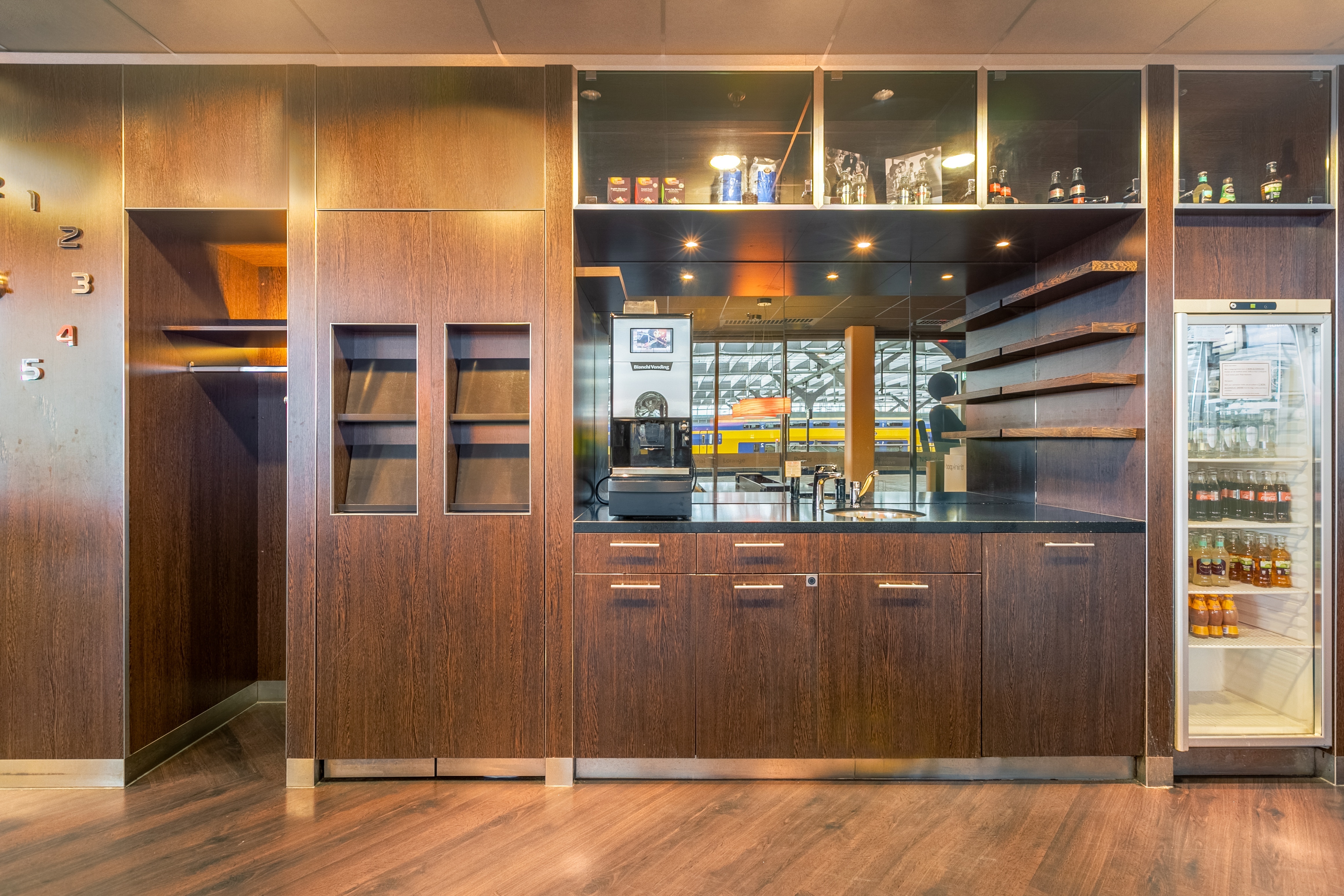 Work your way in een privékantoor voor drie