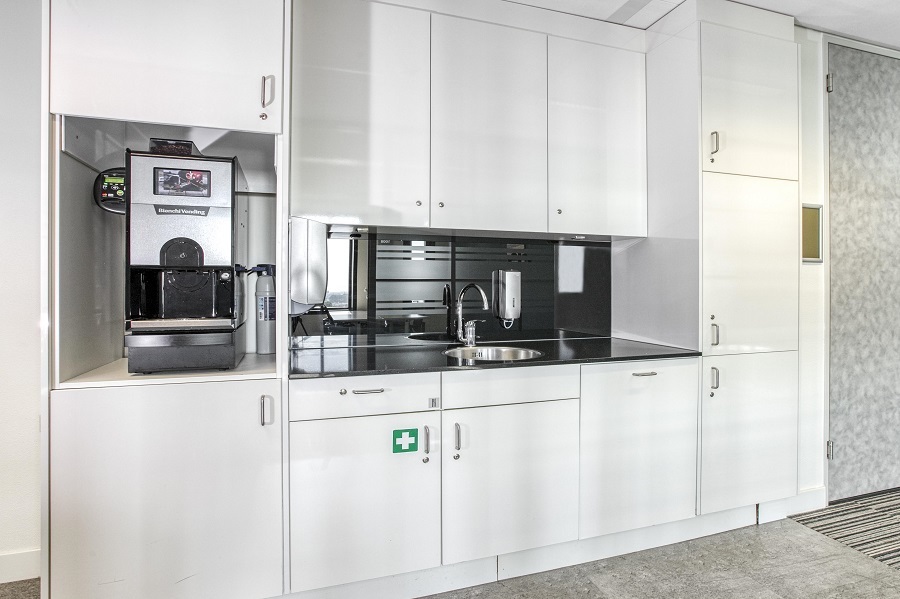 Work your way in een privékantoor voor vijf