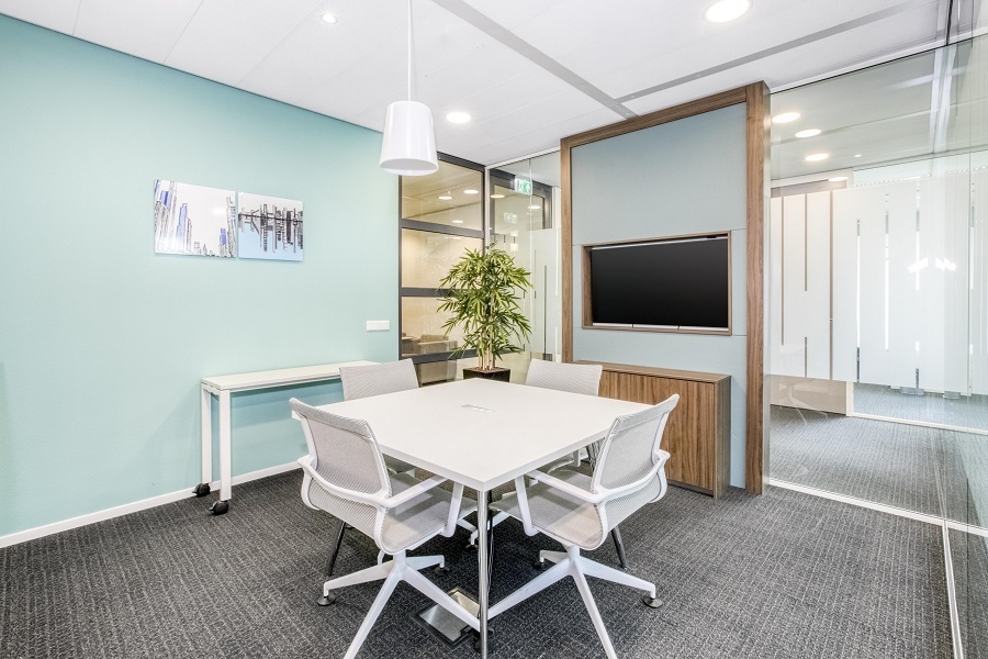 Work your way in een privékantoor voor vijf