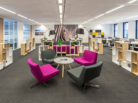 Work your way in een privékantoor voor vijf