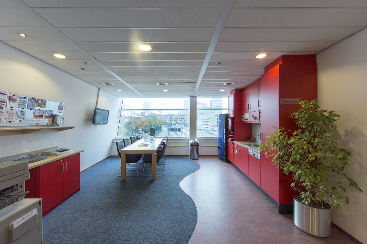 Work your way in een privékantoor voor drie