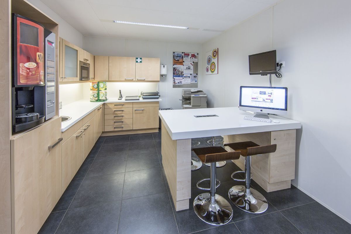 Work your way in een privékantoor voor vijf