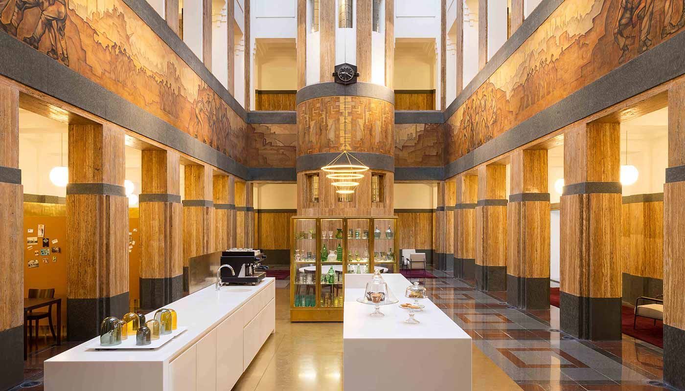 Een perfect formaat kantooromgeving voor vijf.