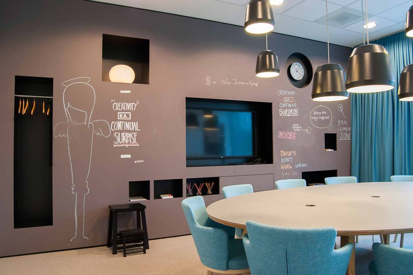 Een mooi ontworpen kantoor dat past bij een groeiend team van maximaal 10 personen. Een mooi ontworpen kantoor dat past bij een groeiend team van maximaal 10 personen.