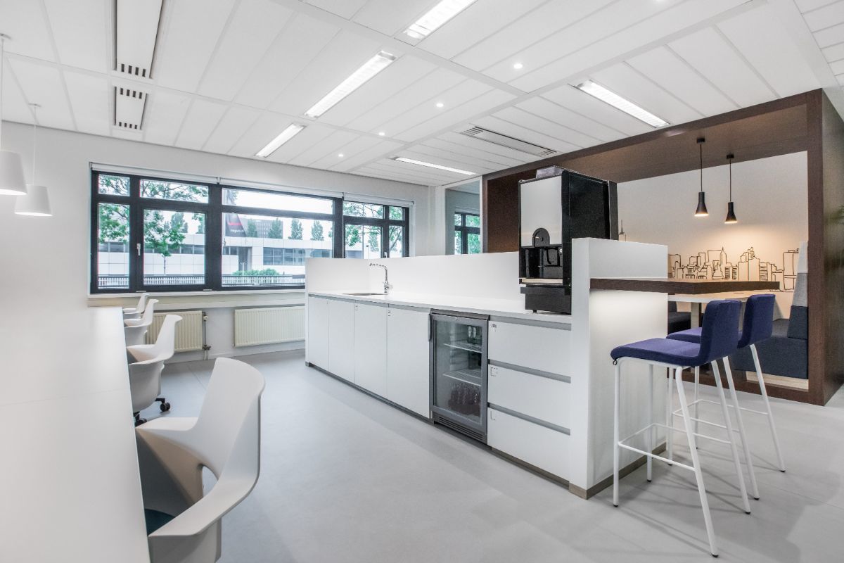 Work your way in een privékantoor voor vijf