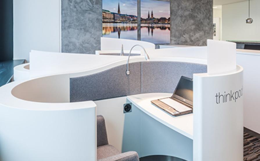 Arbeiten in der Business Lounge - Hamburg Mundsburg Tower Arbeiten in der Business Lounge - Hamburg Mundsburg Tower