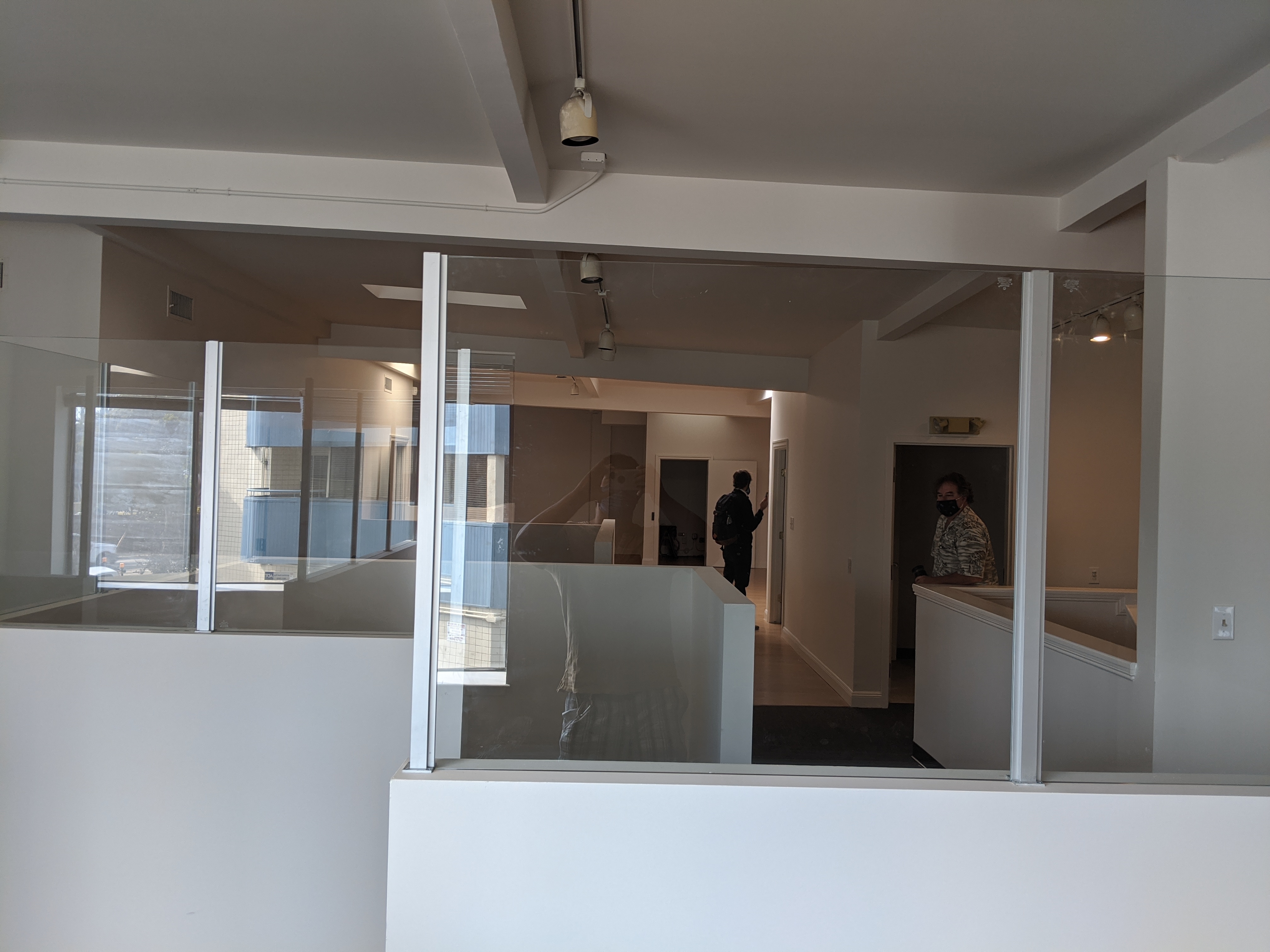 Large office desk space with Nitricity