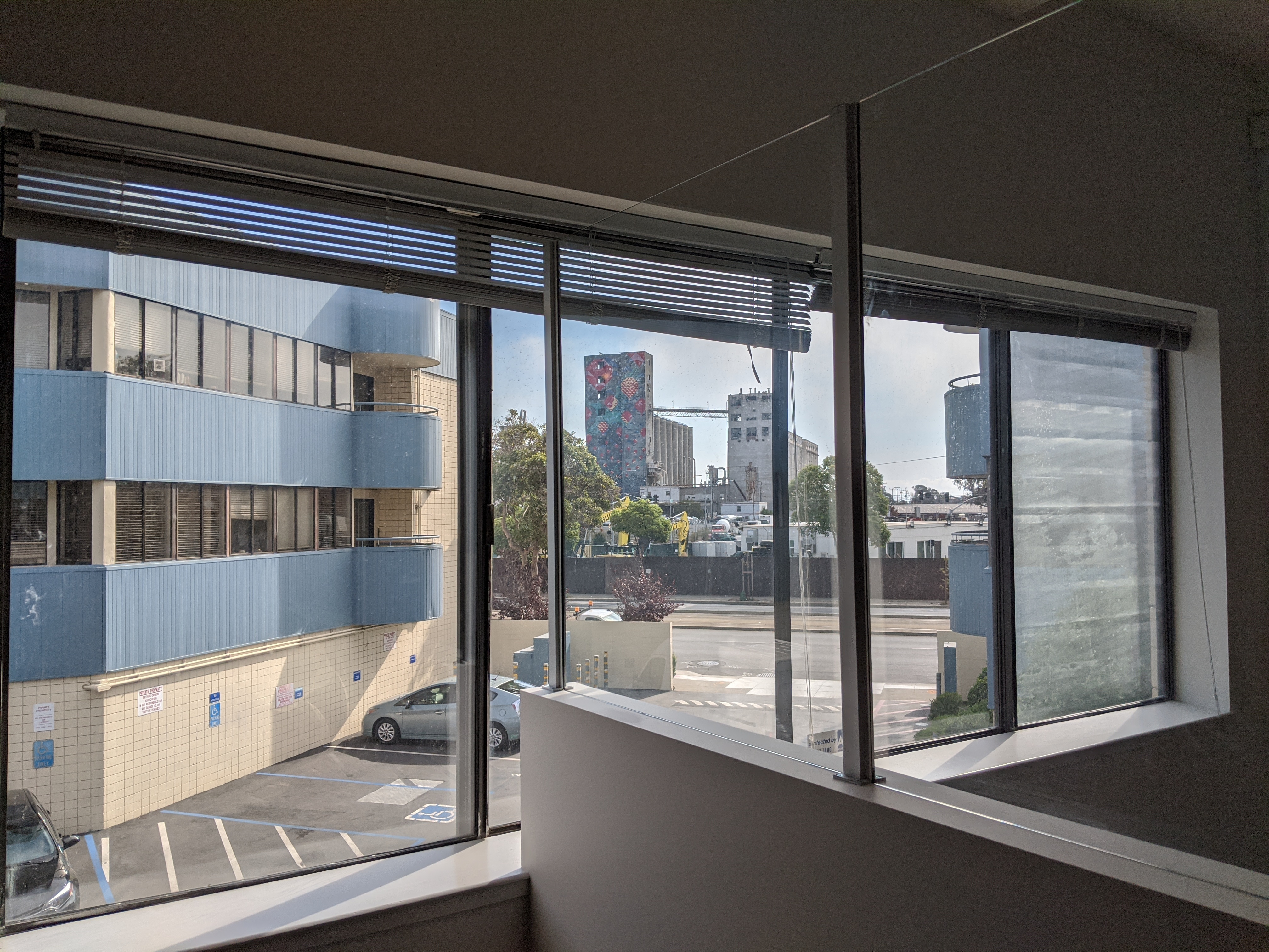 Large office desk space with Nitricity