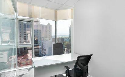 Work your way in a private office for two. Work your way in a private office for two.