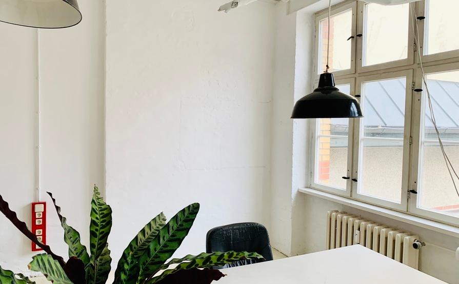 Happy Hunting - Bright and friendly CoWorking in MOOS by Treptower Park