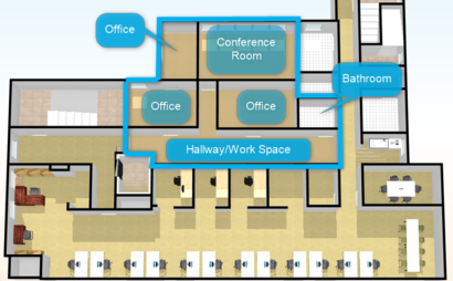 3rd Floor office space at The Newman Center in University City