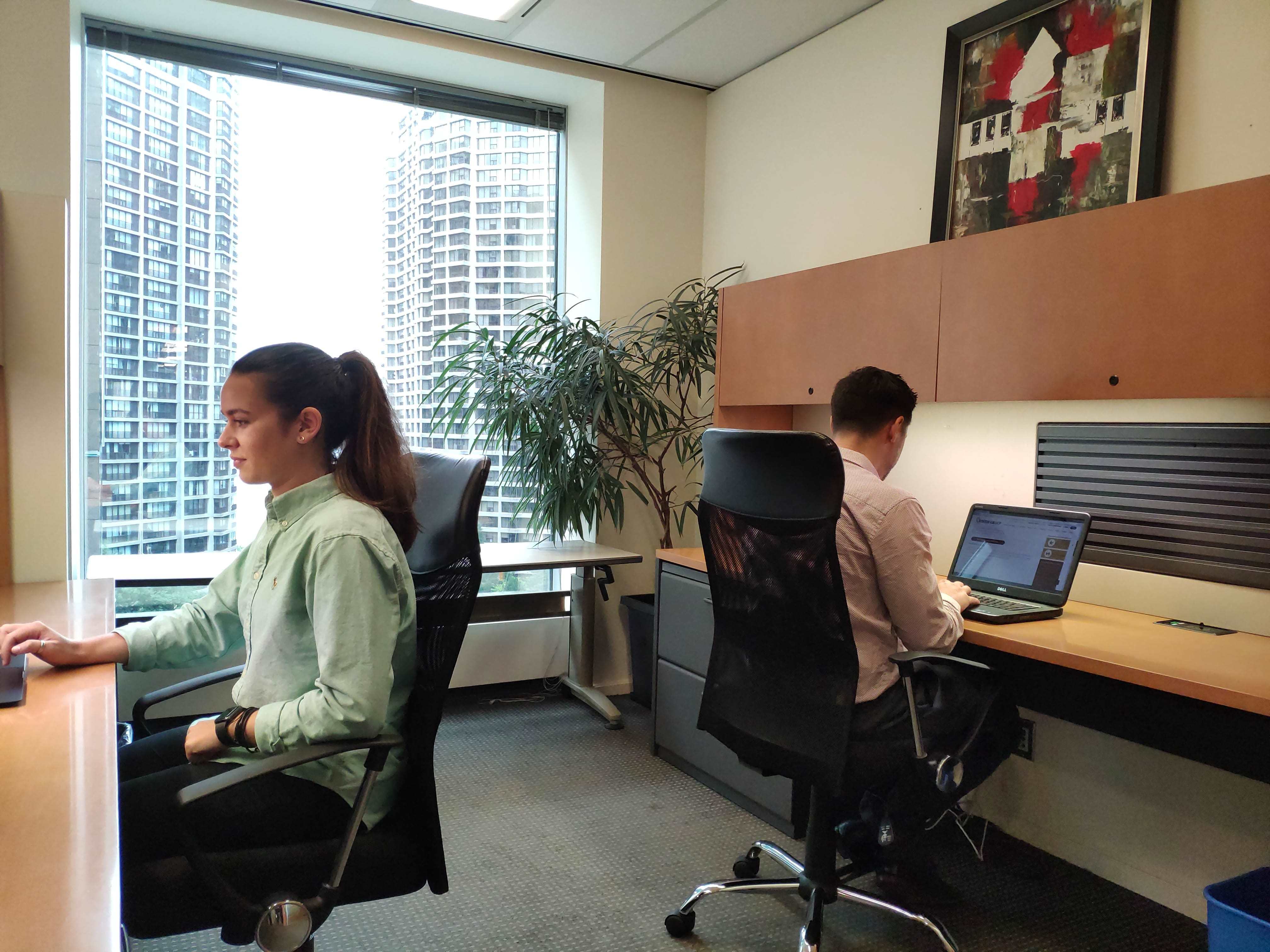 Private Window Office - 2 People