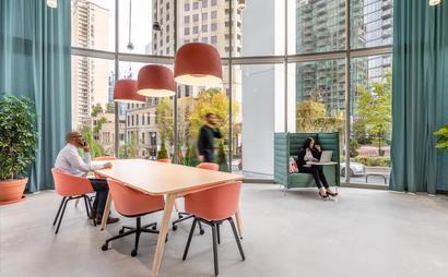 Find office space in Spaces Falls Tower for 3 persons with everything taken care of
