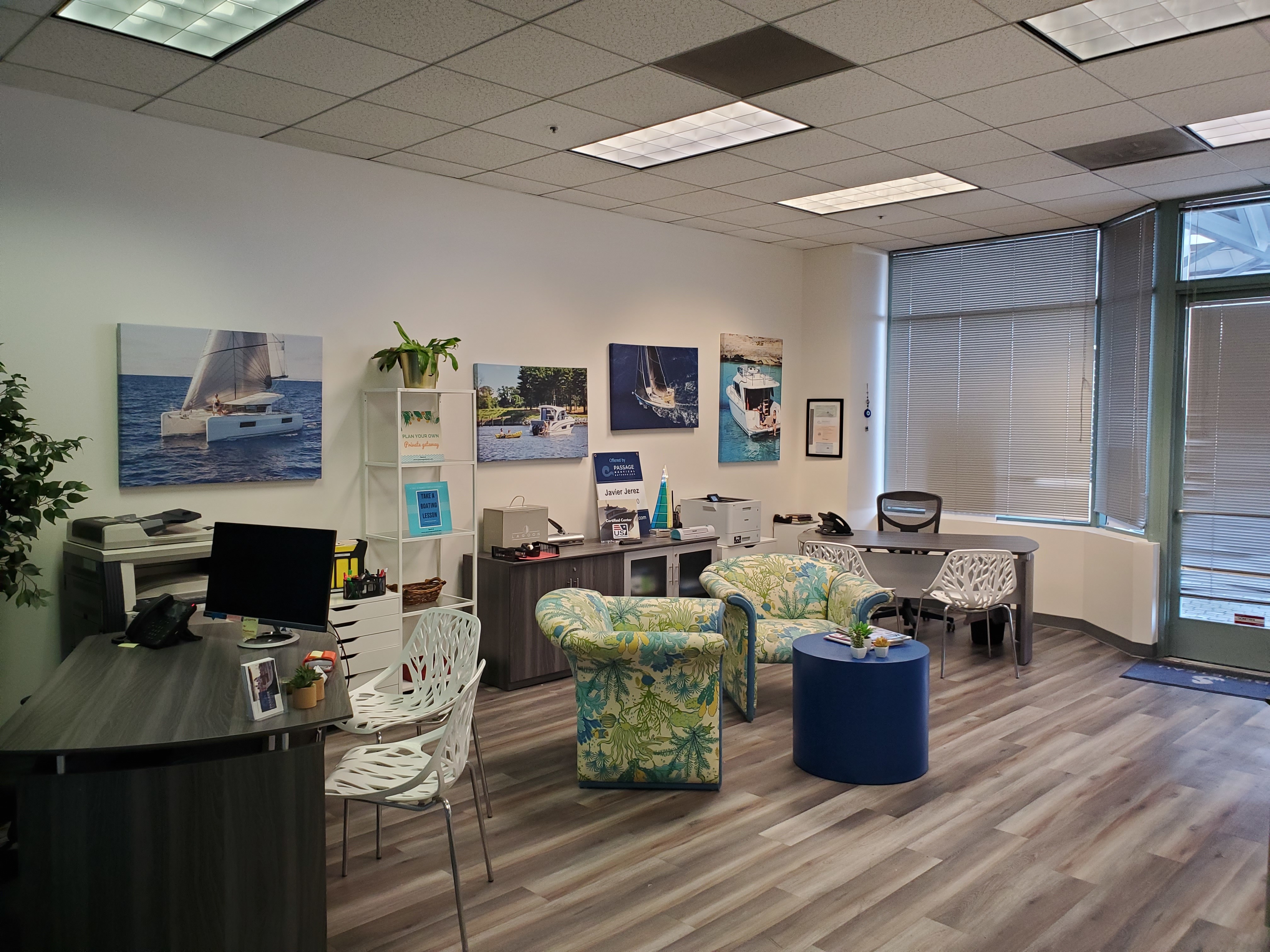 Desk Space In Jack London Office 
