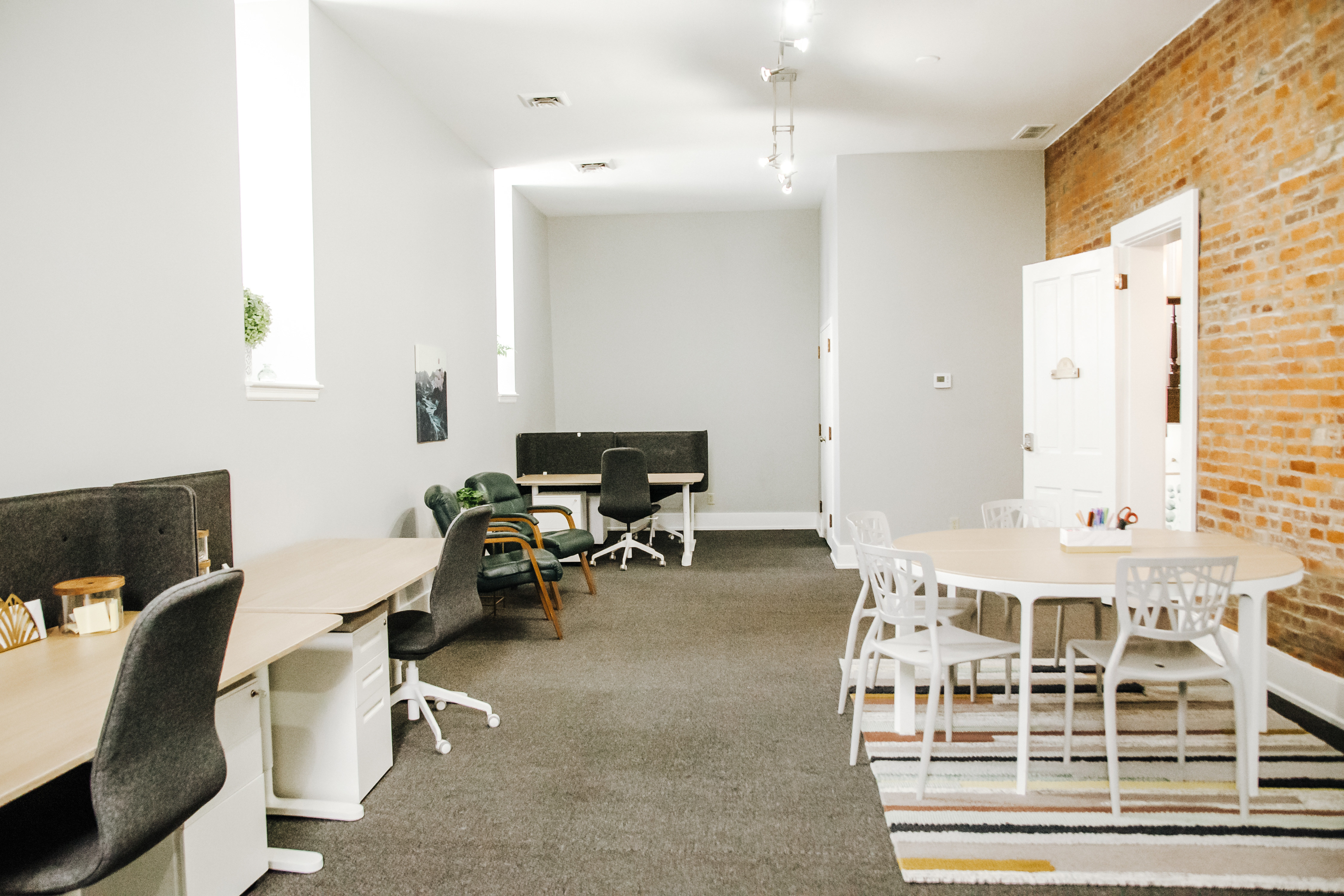Bright, airy, team space for up to 8